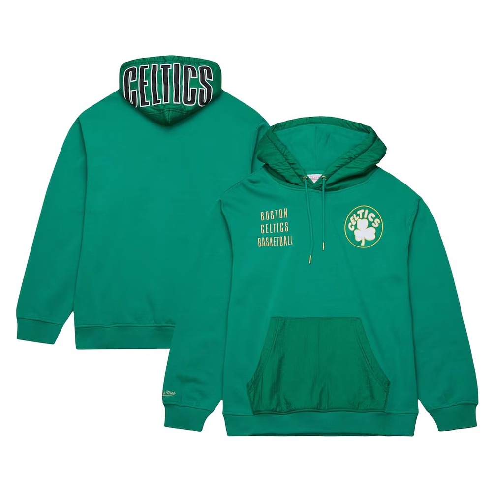 Mitchell & Ness Kelly Green‎ Boston Celtics Team OG 2.0 Vintage Logo Pullover
